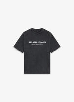 BELMAR'S LEGACY T-SHIRT - BLACK STONE WASHED